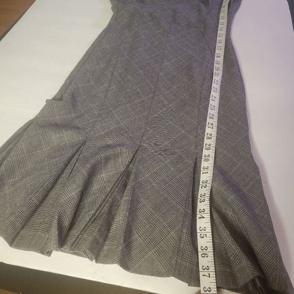 Ted Baker London Gray Checked Dress - Picture 5 of 10